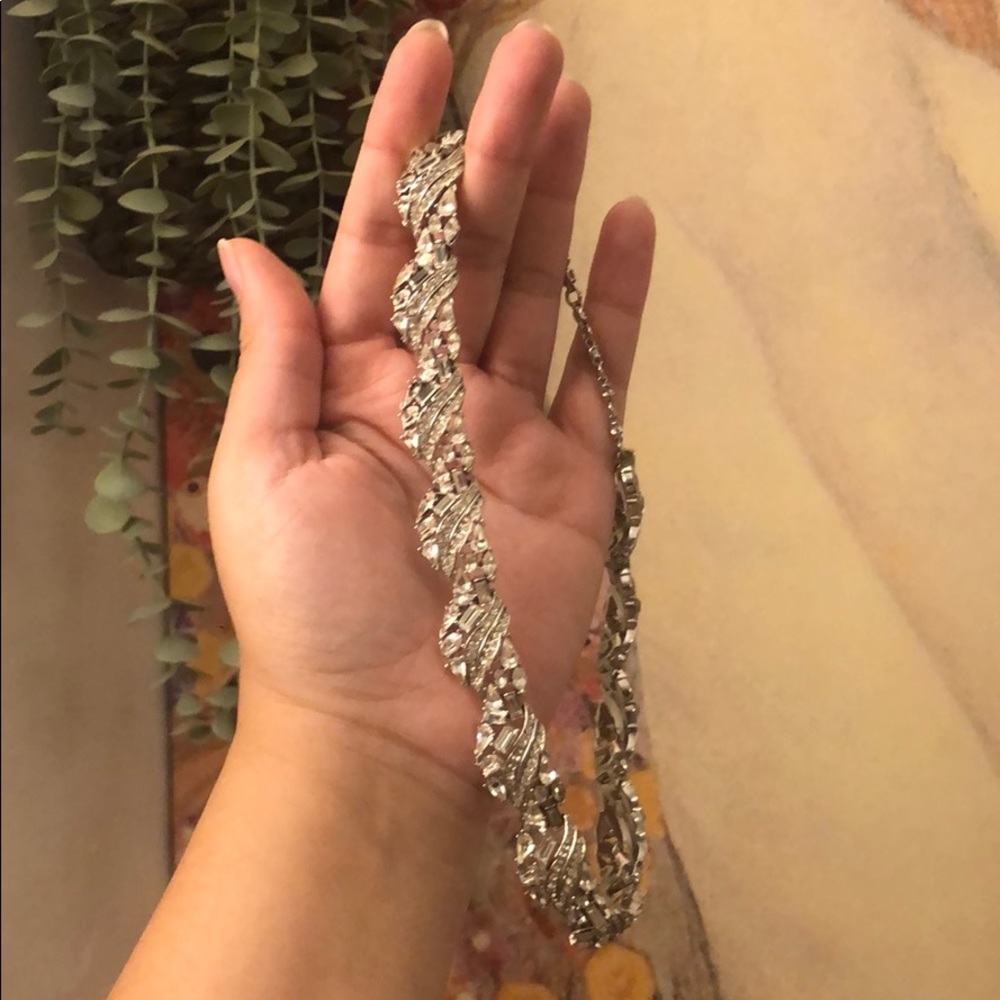 Costume Jewelry Diamond Choker